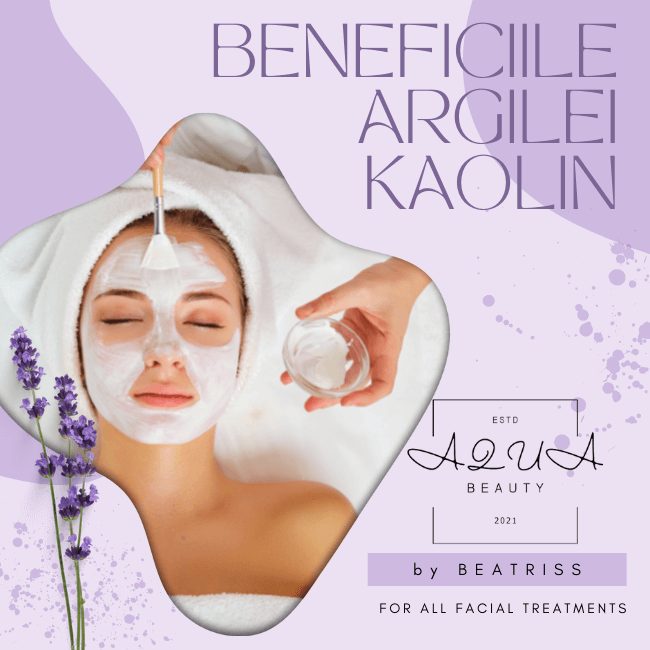 Beneficiile argilei Kaolin asupra pieli