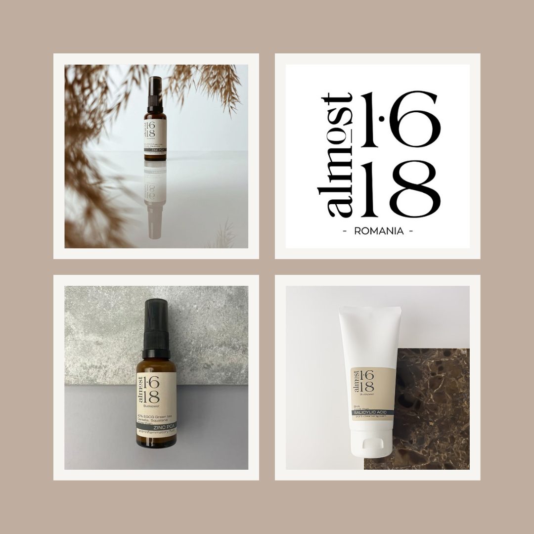 Pachet anti-inflamator pentru ten acneic, puncte negre Clarifying Set Almost1.618 - imagine 3